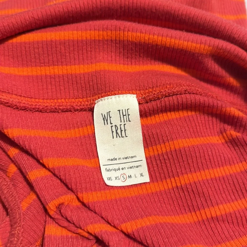 Free People Off-Shoulder Striped Top